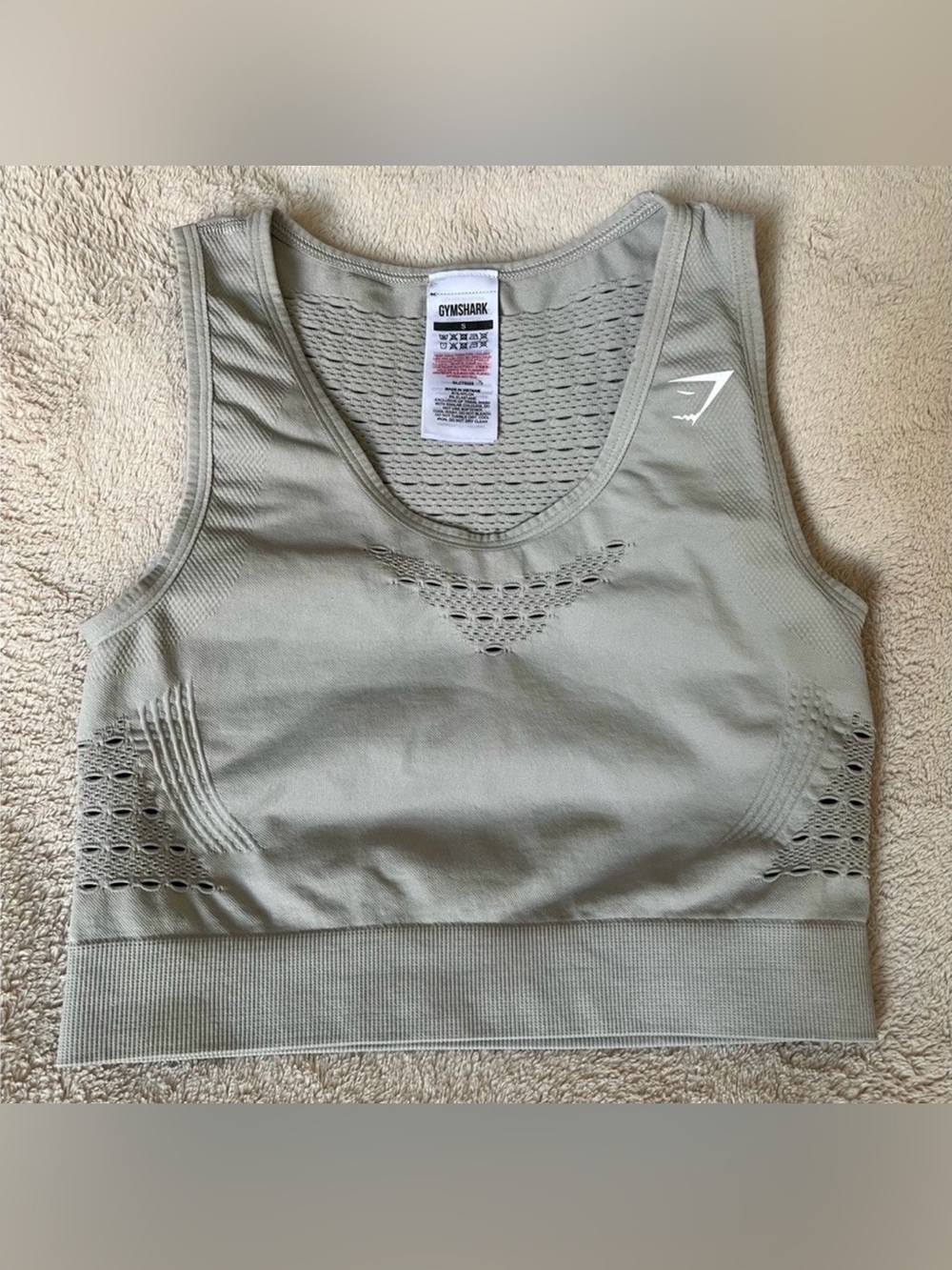 Gymshark Energy Seamless Sports Bra/Cop Top